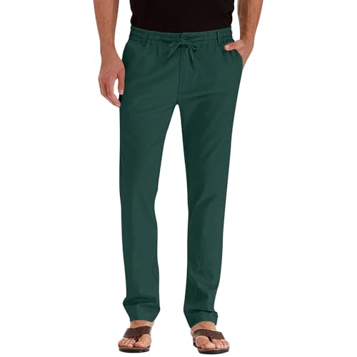 Men's Slim Fit Stretch Dress Pants Men Casual Business Golf Straight Leg Khaki Trousers Elastic Waist Twill Slacks2