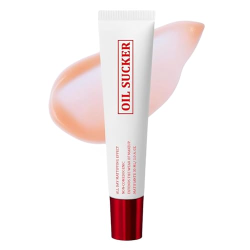 Oil Sucker Extreme Mattifying Alkaline Primer oil sucker primer makeup Mattifying for Oily Skin Waterproof Mattifying for All Skin Types (1pcs)