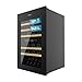 Cecotec Einbau-Weinkühlschrank 57 Flaschen Bolero Grandsommelier Duo 57000 Touch Black. Schwarz mit leiser Kühlung (38 dB) und Touch-LED-Steuerung