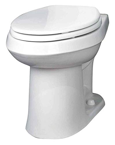Gerber Plumbing VP-21-528 Gerber Viper Watersense High-Efficiency Elongated Siphon Jet Toilet Bowl, Ada-Compliant, 1.6 Gpf/1.28 Gpf, White - 2463449