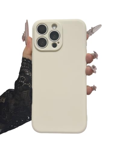 Coque iPhone 15 Pro silicone blanc protection fine