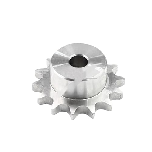 Bevel Gear Pinion Hardware Mechanical 1pcs 15-30 Tooth 04C Chain Gear 304 Stainless Steel Bore 6mm 8mm 25H Industrial Sprocket Wheel Motor Chain Drive Sprocket(18 Teeth (Bore 6mm))