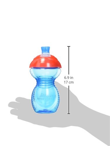 Munchkin Click Lock Bite Proof Sippy Cup, Yellow/Blue, 9 Ounce, 2 Count