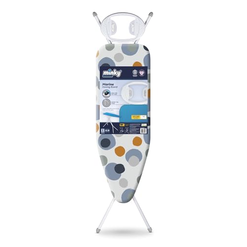 Minky Marine 114 x 38cm Ironing Board Height up to 94cm UK Made