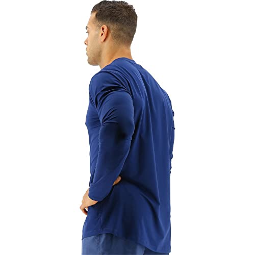 TYR Men's Long Sleeve Sun Protection Performance T-Shirt UPF 50+4