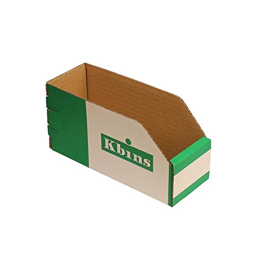 Pack of 50 K Bins - 100mm High Cardboard Storage/Picking Bins (200 x 75mm - A2007)