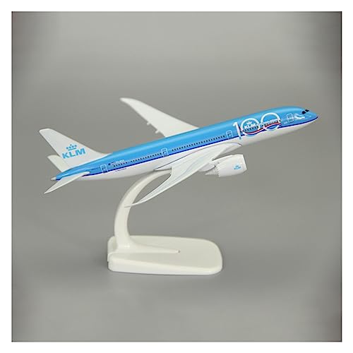 Avión B787-10 KLM modelo fundido a presión escala 1:400 juguete coleccionable