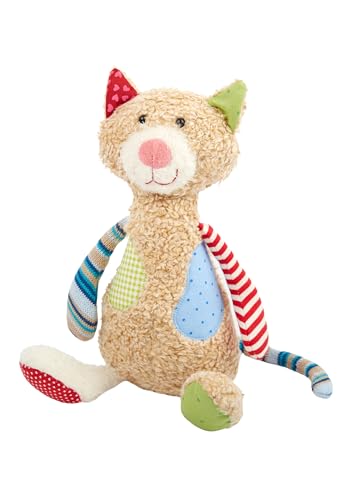 SIGIKID 38370 Katze Patchwork Sweety Mädchen und Jungen Kuscheltier...