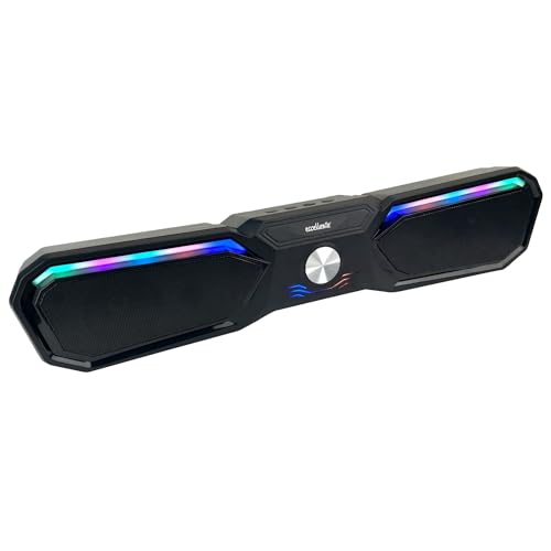 Eccellente 15 W Bluetooth Soundbar, RGB Dancing LED Light (Black, 2.2 Channel)
