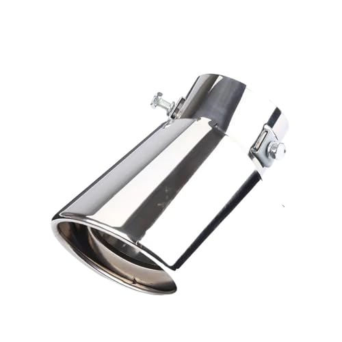Tuyau unique modifié en inox pour la personnalisation esthétique de votre automobile
