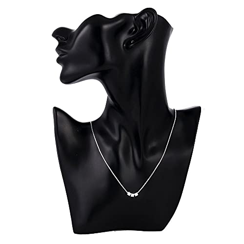 Collier pendentif triangle chaîne 20 pouces bijoux fiançailles - 2