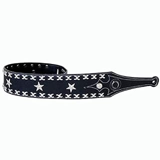 WGOEODI Accessoires de Guitare, Sangle de Guitare en Cuir, Sangles de Basse électrique, Ceinture de Guitare de Bonne… - Les Beatles, Paul McCartney, John Lennon, RIngo Starr, George Harrison