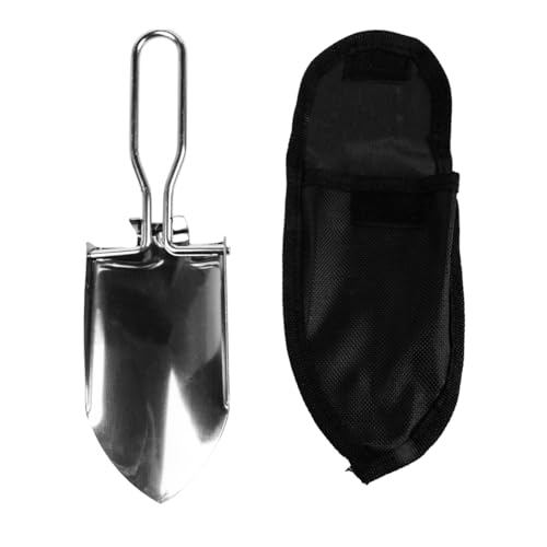 Namvo Folding Shovel Camping Shovel Multi-Function Mini Spade with Carrying Pouch for Outdoor Fishing Camping Hiking