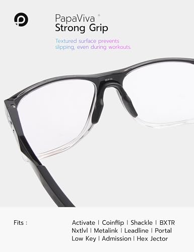 Image of Replacement Nose Pad for Oakley Activate OX8173 / Activate Asian Fit OX8169F - Black Asian Fit