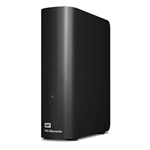 WD WDBWLG0120HBK-EESN Elements Extern Hårddisk, 12 TB, Svart