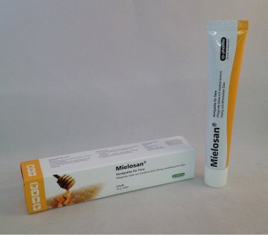 cp pharma Mielosan Honigsalbe | 20 g | Pflegende Salbe für Tiere | Mit Honig & ätherischen Ölen