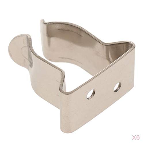 The Style Sutra 6x 304 Stainless Steel Marine Boat Hook Holder Clips -5/8inch to 1inch Tube|Motors | Parts & Accessories | Boat Parts |6 Pieces Boat Hook Holder Clips-image-46