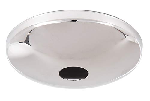 Image of B&P Lamp Nickel Screw Collar Ceiling Light Canopy Plate, Hardware Not Included