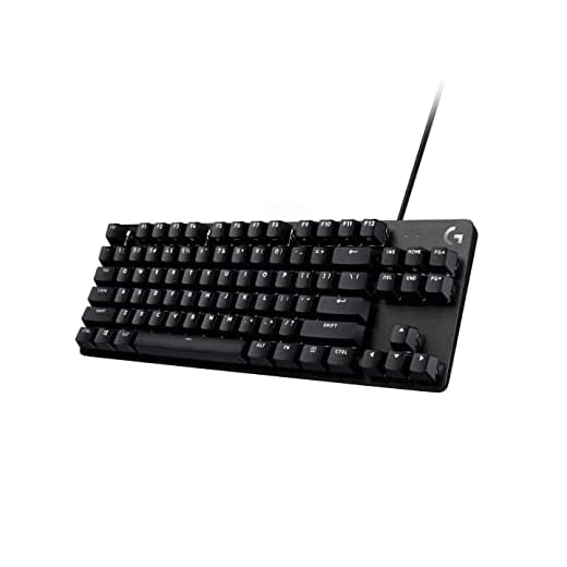 Logitech G413 TKL SE Teclado Mecánico Gaming - Teclado Compacto, Disposición QWERTY Inglés Reino Unido - Negro
