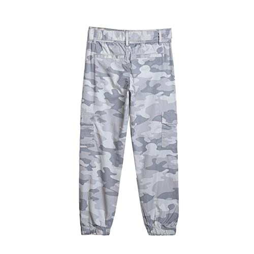 Image of in. fuse by Shoppers Stop Printed Cotton Regular Fit Girls Joggers