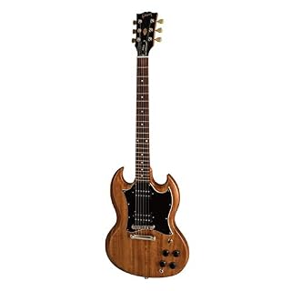 SG Tribute Natural Walnut - Les Beatles, Paul McCartney, John Lennon, RIngo Starr, George Harrison