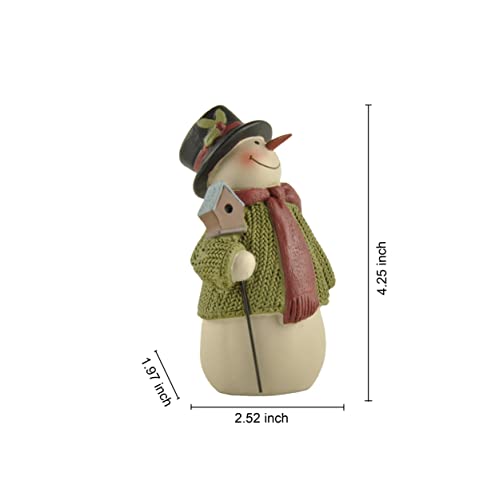 Snowman-Figurine-Resin-Vintage-Frosty-The-Snowman-Statue-Great-Choice-for-Holiday-Christmas-Decoration Snowman Figurine Resin Vintage Frosty The Snowman Statue Great Choice for Holiday Christmas Decoration