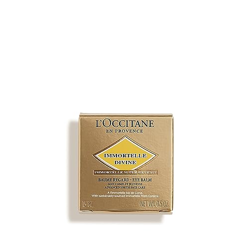 L'OCCITANE - Immortelle Divine Eye Balm - 15 ml - Smoothes and plumps wrinkles and fine lines - Made in France - Image 2