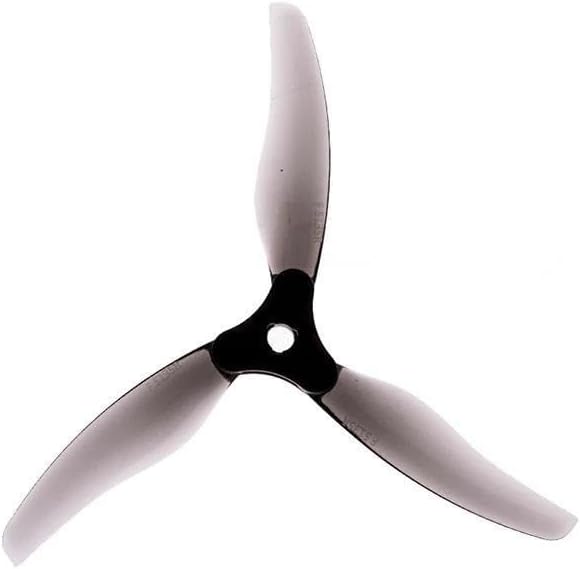 12PCS/2Pairs GF Floppy F5135 5.1inch 3-Blades Foldable Folding Propeller 5mm Popo Compatible for RC FPV Racing Drones (2pairs Balck F5135)