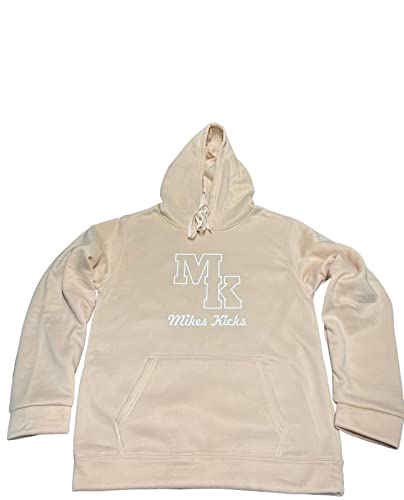 Mike's Kicks Unisex Hoodie Sweatsuit Pullover Hooded Tracksuit 2 Pieces Top With Sweatpants Casual Wear Long Sleeve (As1, Alpha, M, Regular, Regular, Cream) #TOP11