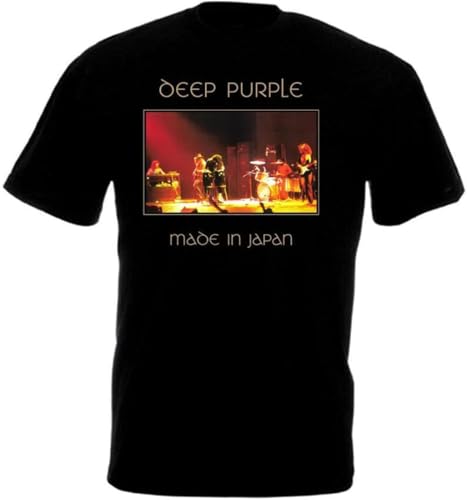 Deep Purple Made in Japan t-Shirt Hard Rock Band Black