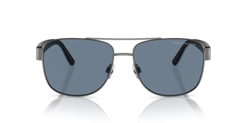 Image of POLO RALPH LAUREN mens Ph3122 Aviator Sunglasses