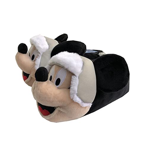 de fonseca Disney Mickey Mouse Chaussons moppine Garçon modèle Tive I W780, gris, 35/37 EU