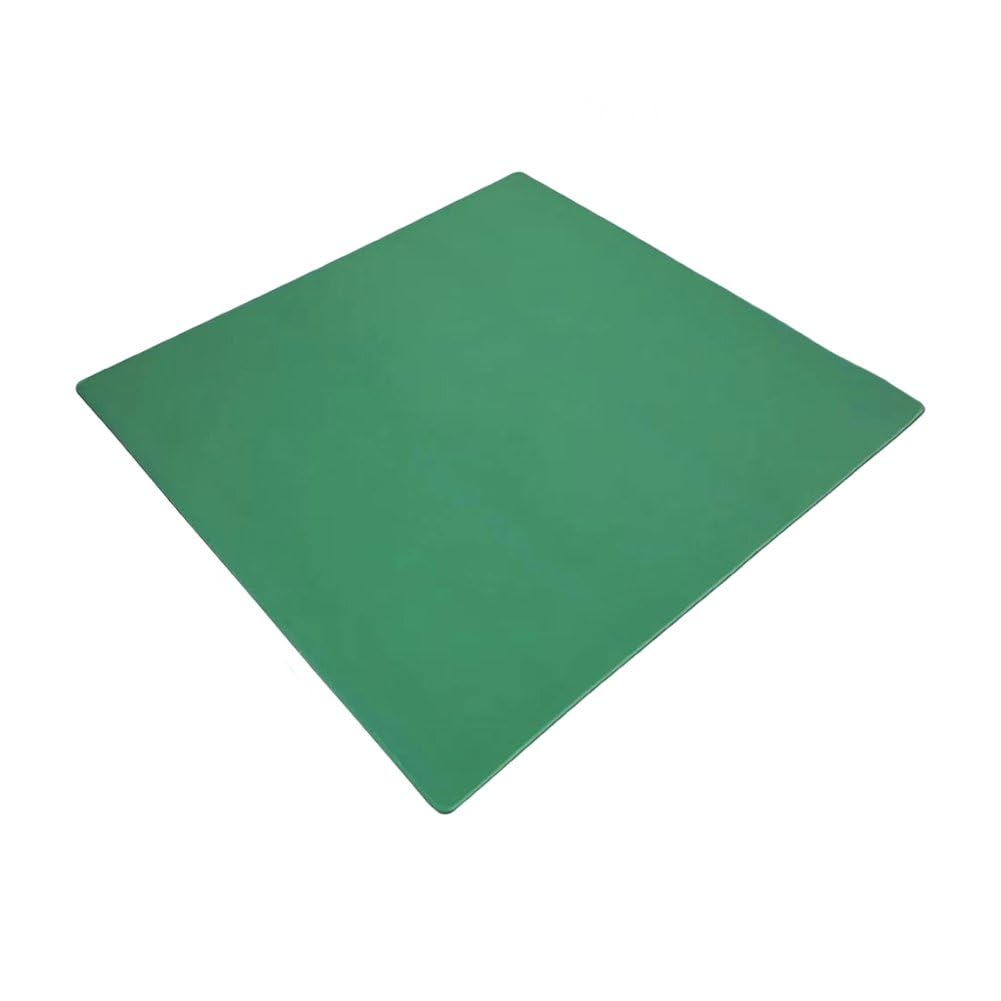 Fituenly Mahjong Table Mat, Anti Slip Noise Reducing Felt Cover, Green Tablecloth for Mahjong Dominoes Poker Card Board Games
