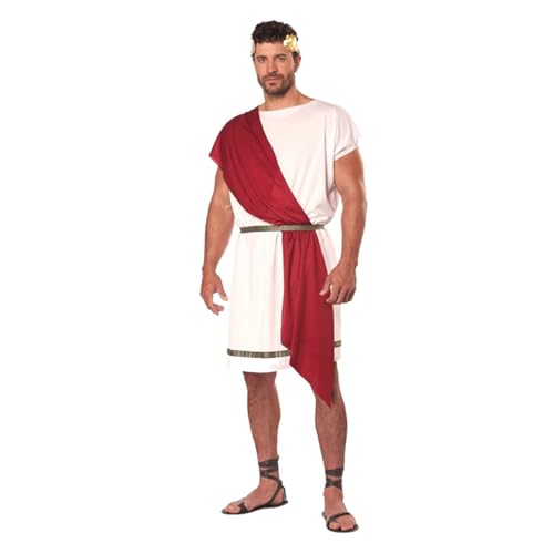 Costume arabe Toga haut de gamme pour Halloween et soirées déguisées