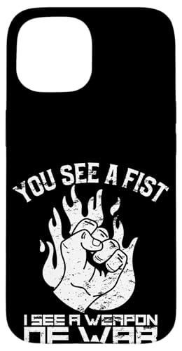 Fighter You See A Fist �����i���Z �X�}�z�P�[�X iPhone 15 �p