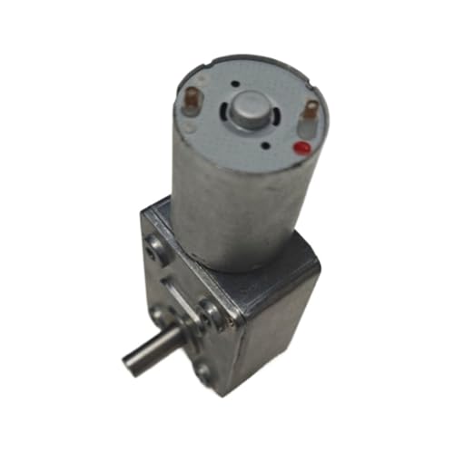 Moteur à engrenages à vis sans fin réversible 6V CC 210 tr/min 370