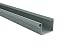 Produktbild Dachrinne KASTENFORM Rinnensatz Regenrinne 1x500cm Komplett-Set mit wählbaren Farben (Grau)