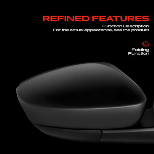 A-Premium Passenger Side Power Door Mirror Compatible with Volkswagen by A-Premium - Used condition - Image 4