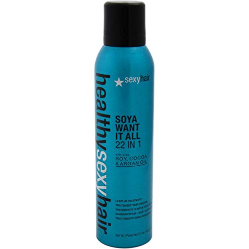 SexyHair Soya Want It All 22 in 1 Leave-In Conditioner, 5.1 Fl Oz