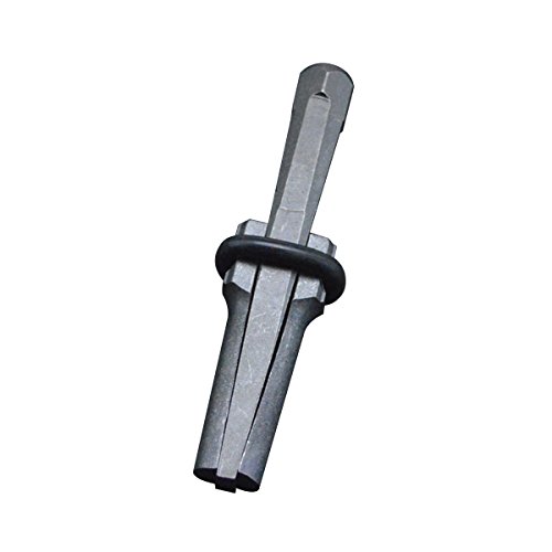 QWORK® Industrial Grade 9/16" Plug Wedge and Feather Shims Concrete Marble Granite Rock Stone Splitter Hand Tools (2)