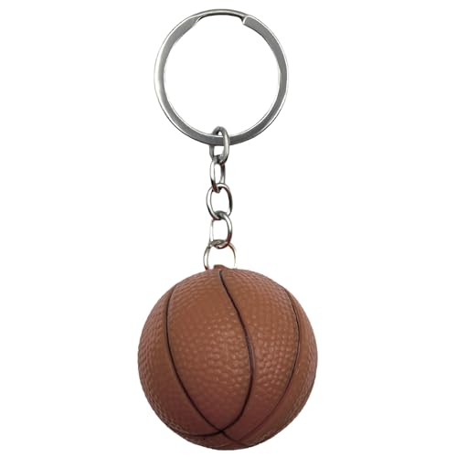 Llavero Baloncesto, Key Chain basket, pelota Basket, llavero pelota Baloncesto, llavero pelota, Material Plástico, Diámetro de la pelota 4 cm, Color Marrón