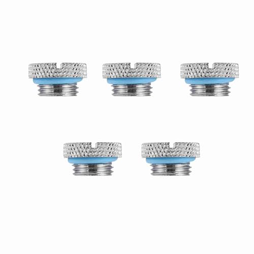 GOTOTOP G 1/4 Plug G1/4 Thread Brass Water Stopper Plug, Mirror, PC Water Cooling System