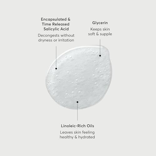 Image of Naturium The Perfector Salicylic Acid Body Wash, Gentle & Smoothing Cleanser, 16.9 oz