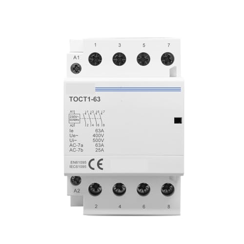 Contacteur modulaire 63A TOCT1-63 pour piloter le chauffage et la recharge de voiture