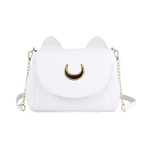 LUI SUI Womens schattige kat tote satchel schouder Crossbody handtas top handvat stijlvolle tassen portemonnees