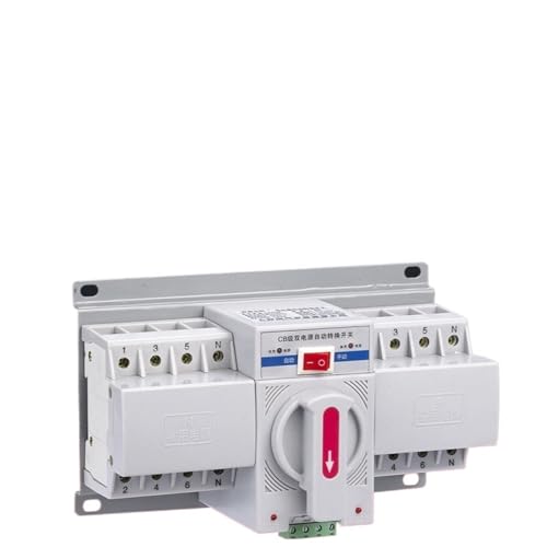 Interrupteur de transfert de puissance automatique ATS 3P 4P disjoncteur inverseur MCB