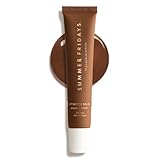 Summer Fridays Tinted Lip Butter Balm - Conditioning Vegan Lip Balm for Instant Moisture, Shine & Hydration - Sheer-Tinted, Soothing Skincare - Hot Cocoa (.5 Oz)