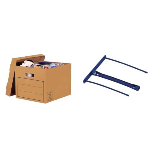 Clip pour archive Fellowes avec boîte de rangement contre le désordre