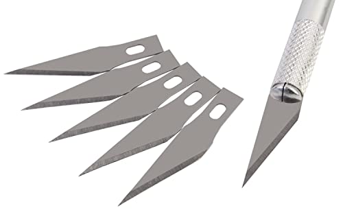 Image of KRAFT MASTERS (SET OF 1 PCS) Knife 20 Metal Blade Wood Paper Cutter Fruit Food Craft Pen Engraving Cutting Art Supplies DIY Stationery Utility Knife