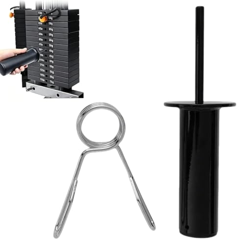 Pin's de gymnastique renforcé de 110 mm de long avec clip pour poids de gym